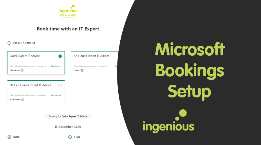 MS Bookings